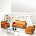 Modern Design Whole Set Bright Color Metal Leather Office Sofa (HY-F1005)